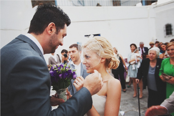 Vintage χτενισμα νυφης