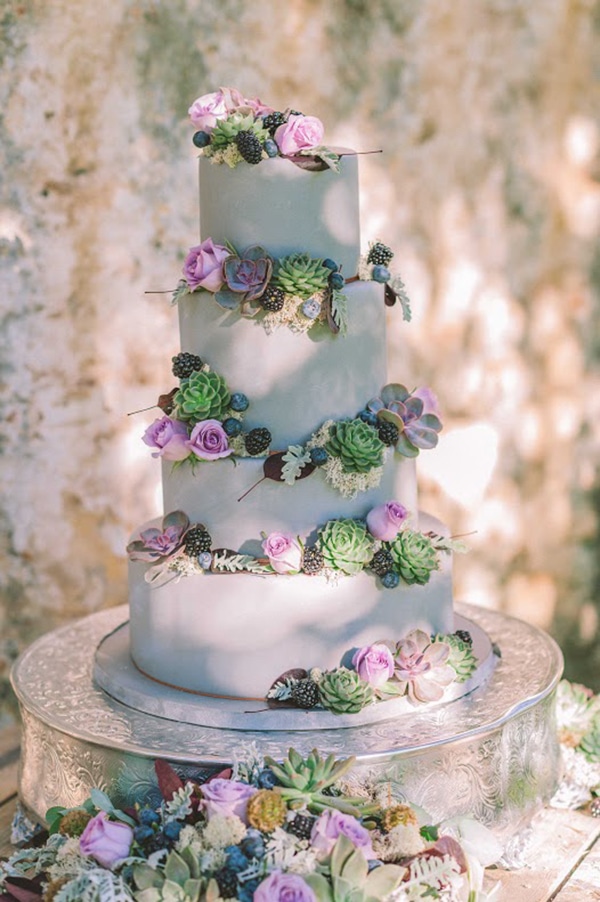 Boho τουρτα γαμου