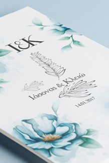 Floral Winter invitations Floral Winter invitations