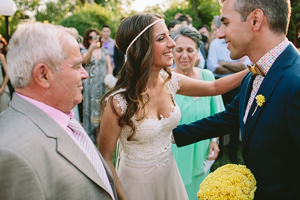 Χτενισμα νυφης για ενα rustic γαμο