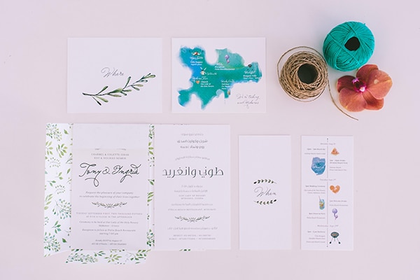 Boho προσκλητηρια γαμου