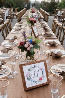 Elegant boho στολισμος δεξιωσης