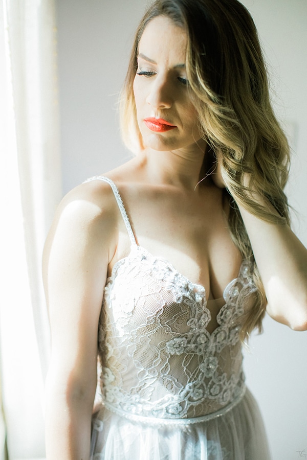 Ανάλαφρο χτένισμα για νύφη