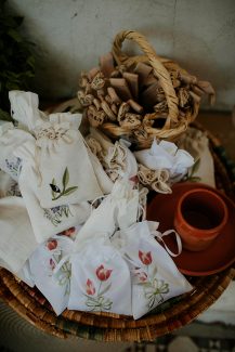 Χειροποιητα κεντητα σακουλακια Χειροποιητα κεντητα σακουλακια