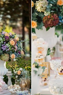 Στολισμος εκκλησιας με παστελ αποχρωσεις λουλουδιων