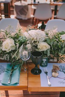 Ρουστικ στολισμος δεξιωσης γαμου