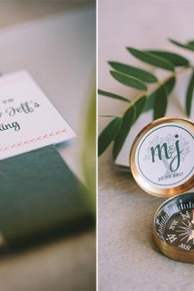 Πρωτότυπη μπομπονιέρα πυξίδα