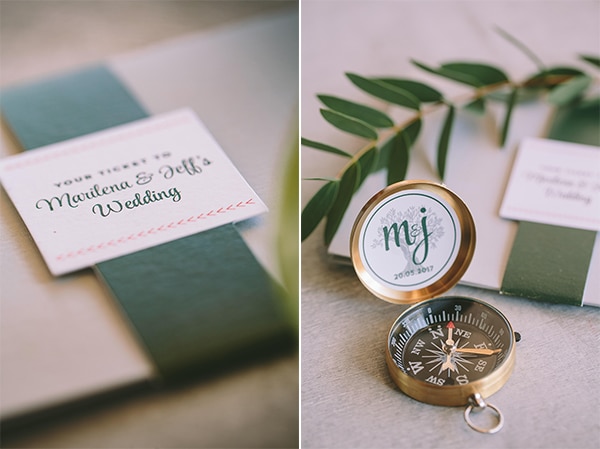 Πρωτότυπη μπομπονιέρα πυξίδα