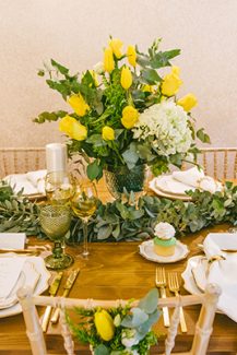 Golden chic διακοσμηση δεξιωσης