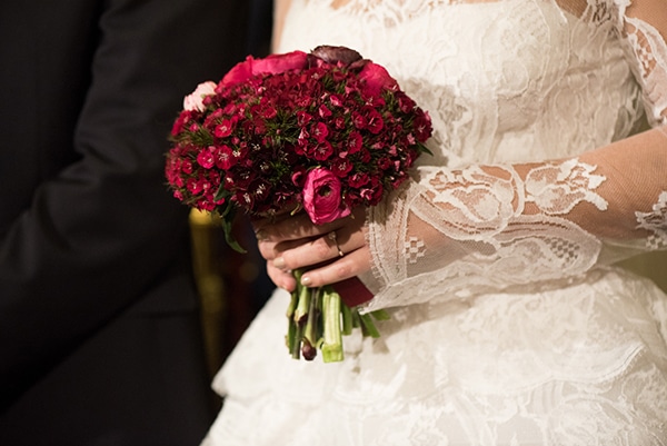 Νυφικη ανθοδεσμη για χειωνιατικο γαμο