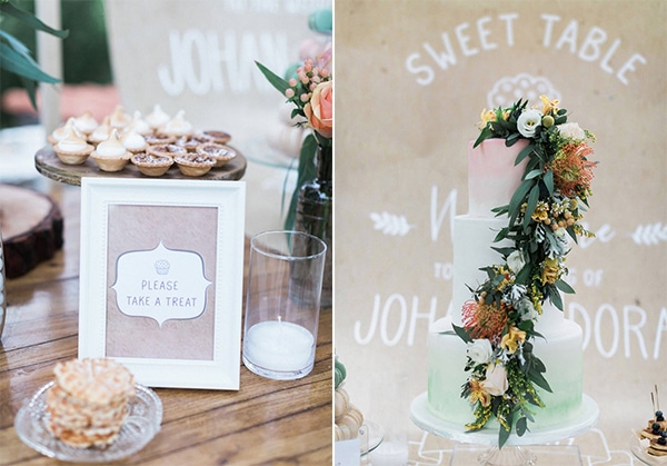 Τουρτα γαμου σε παστελ αποχρωσεις Τουρτα γαμου σε παστελ αποχρωσεις