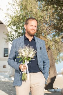 Νυφική ανθοδέσμη με λεβάντα Νυφική ανθοδέσμη με λεβάντα