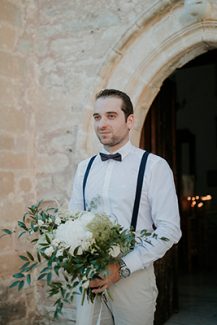 Μαγική ανθοδέσμη με ορτανσίες