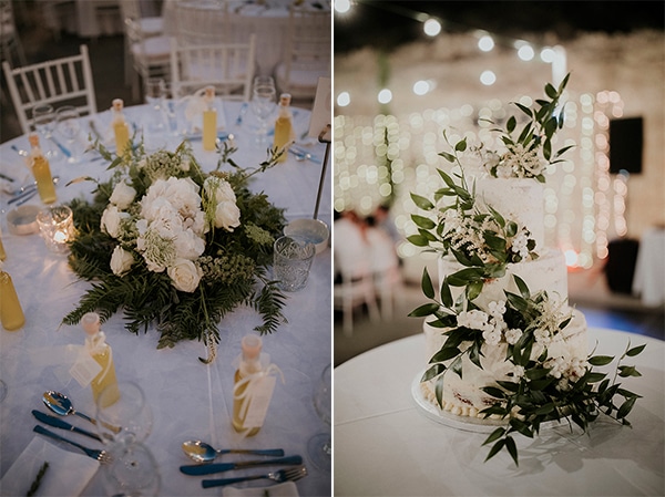 Γαμηλια τουρτα σε λευκο χρωμα Γαμηλια τουρτα σε λευκο χρωμα