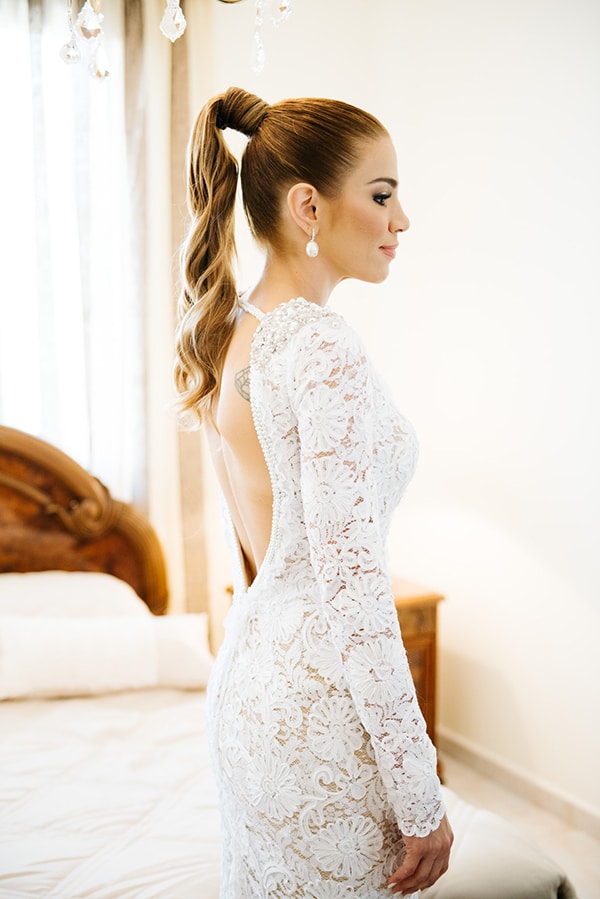 Ψηλή κομψή αλογοουρά