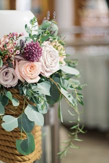 Ρομαντικός – ρουστικ στολισμος εκκλησιας