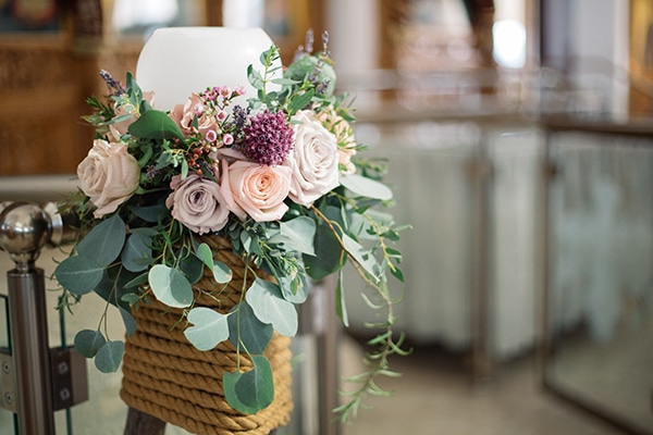 Ρομαντικός – ρουστικ στολισμος εκκλησιας