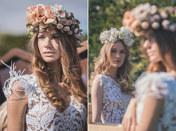 Στεφανακι με λουλουδια