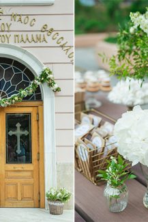 Στολισμος εισοδου εκκλησιας