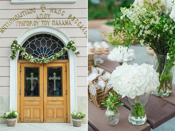 Στολισμος εισοδου εκκλησιας