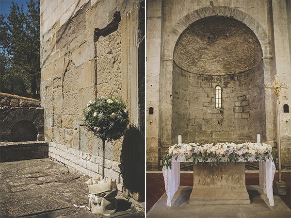 Ρομαντικος στολισμος εκκλησιας