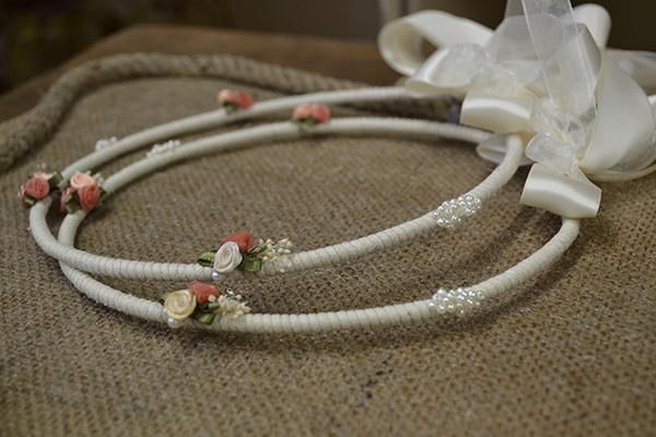 Vintage στεφανα γαμου