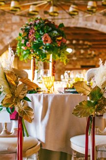 Στολισμος δεξιωσης εμπνευσμενος απο Venetian Ball