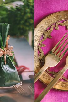 Τropical μπομπονιέρα γάμου