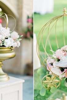 Διακοσμηση δεξιωσης εμπνευσμενη απο τον βασιλικο χορο