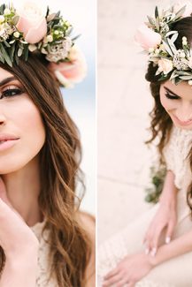 Στεφανακι για τα μαλλια νυφης