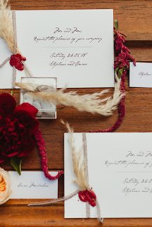 Boho chic προσκλητήρια για γάμο Boho chic προσκλητήρια για γάμο