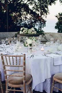 Elegant chic στολισμος δεξιωσης