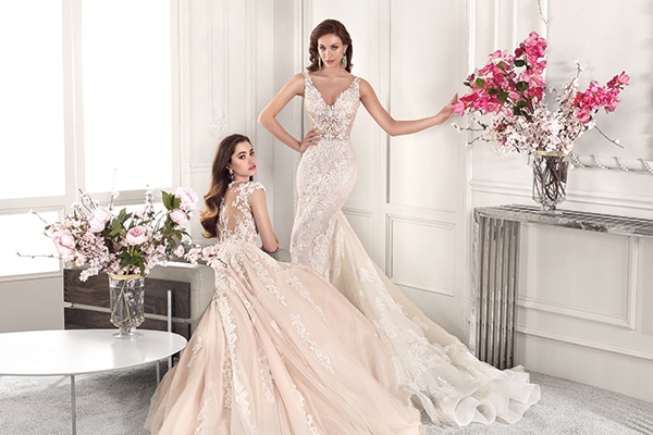 Πανεμορφα νυφικα με απιστευτες λεπτομερειες | Demetrios bridal collection 2019