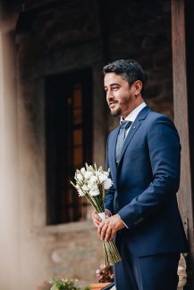 Νυφική ανθοδέσμη με στάχυα Νυφική ανθοδέσμη με στάχυα