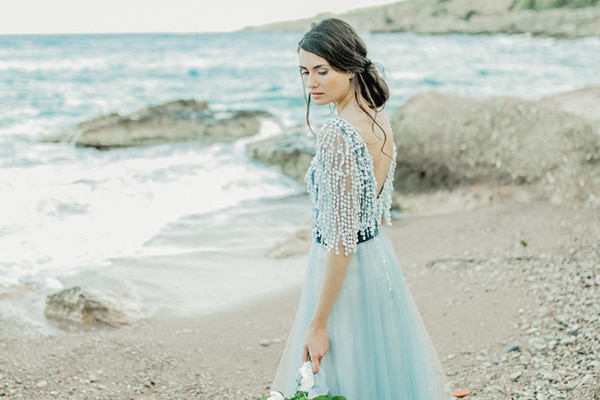 Gorgeous wedding dresses with color