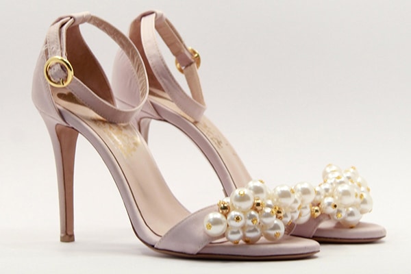 Nude νυφικα παπουτσια που θα ερωτευτειτε