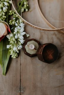 Πρωτοτυπο ροζ χρυσο δακτυλιδι