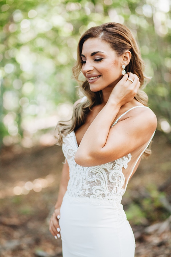 Wavy νυφικό χτένισμα