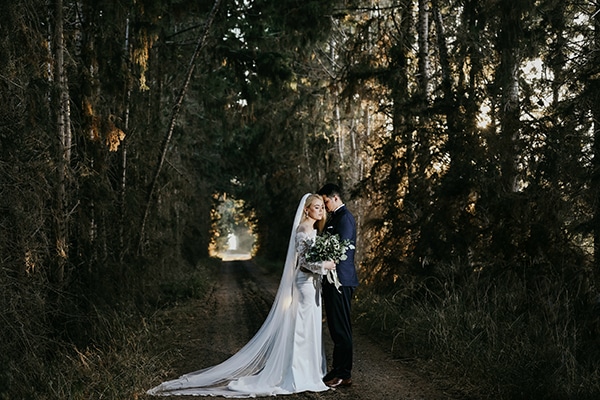 Elegant φθινοπωρινός γάμος