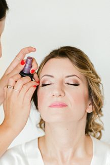 Νυφικο μακιγιαζ σε γηινες αποχρωσεις