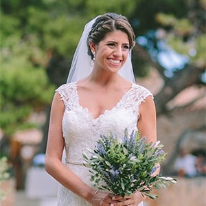 Elegant γάμος με λεβάντα στη Μονεμβασιά