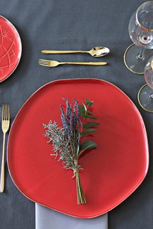 Χριστουγεννιατικη διακοσμηση τραπεζιου