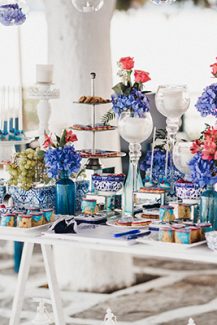 Στολισμος στο χωρο δεξιωσης γαμου με νησιωτικο στυλ Στολισμος στο χωρο δεξιωσης γαμου με νησιωτικο στυλ