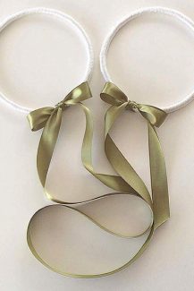 Λευκά στέφανα γάμου