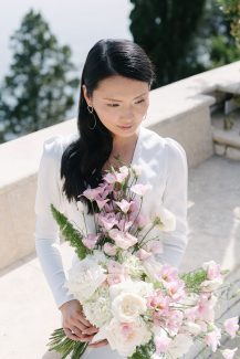 Elegant νυφικό χτένισμα