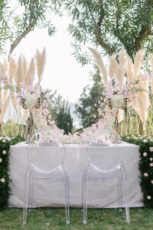 Διακοσμηση τραπεζιου γαμου με elegant στυλ