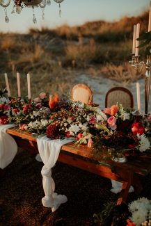 Rustic διακοσμηση τραπεζιου