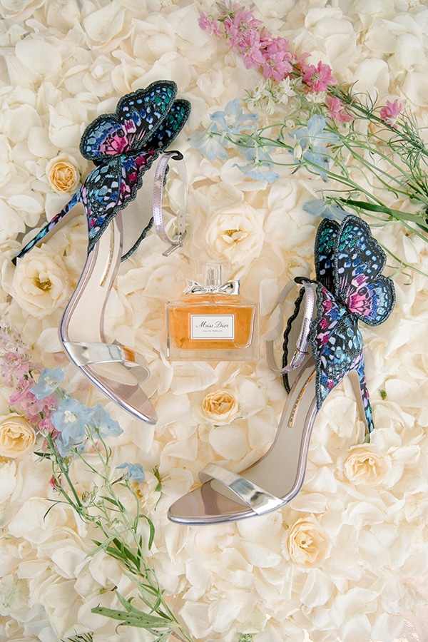 Νυφικά πέδιλα σε nude χρώμα