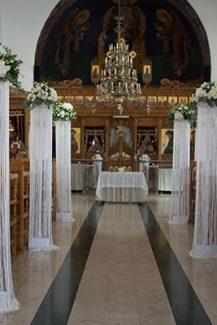 Boho στολισμος εκκλησιας