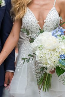 Νυφική ανθοδέσμη με ορτανσία Νυφική ανθοδέσμη με ορτανσία